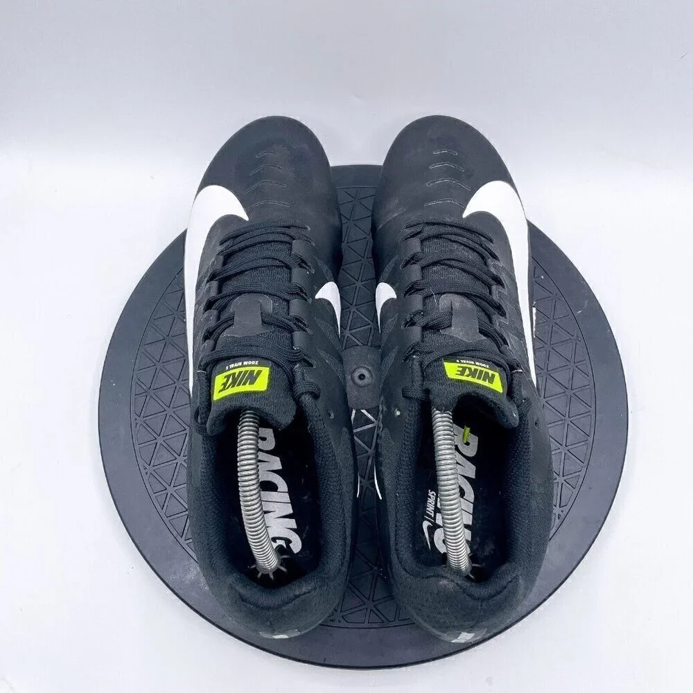 Nike Rival S 9 Size 12 Track Shoe Black/White 907564-017